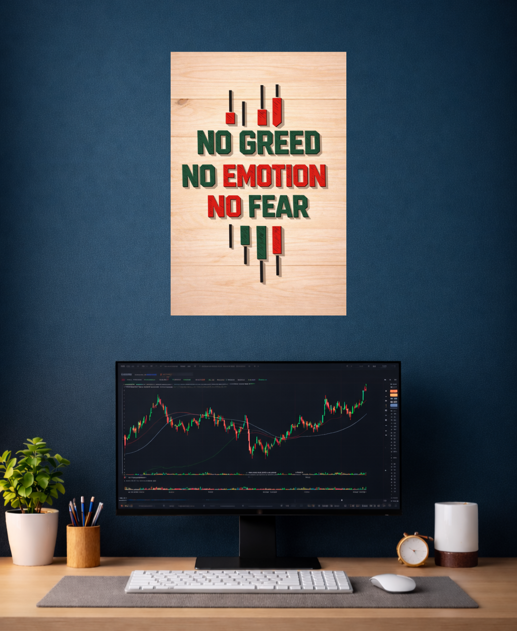 No Greed No Emotion No Fear. Poster