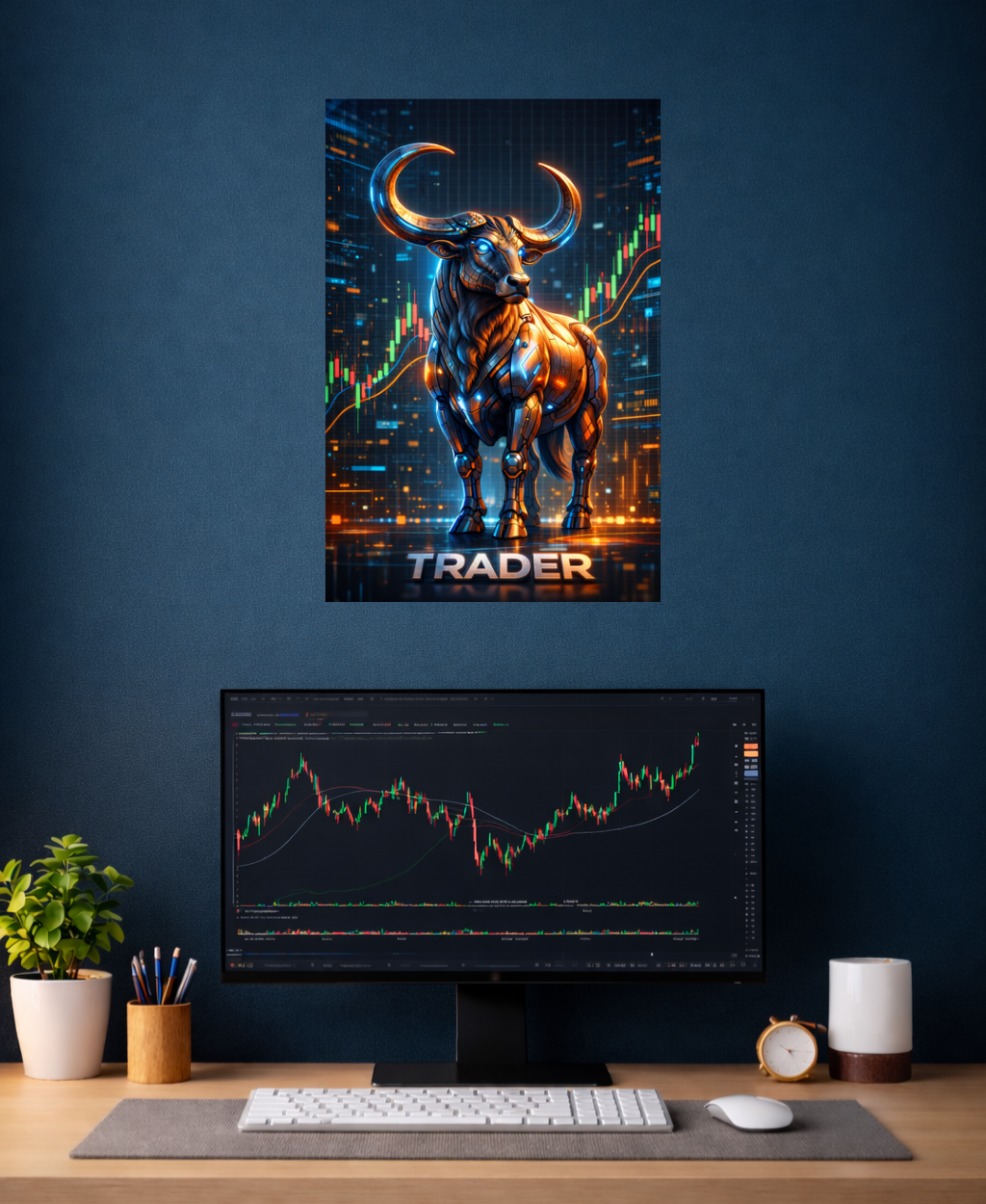 Trader Bull. Poster