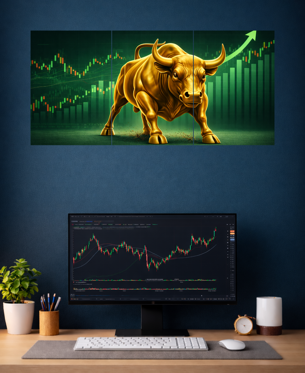 Bull #3 Split Poster