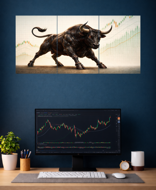 Bull #3 Split Poster