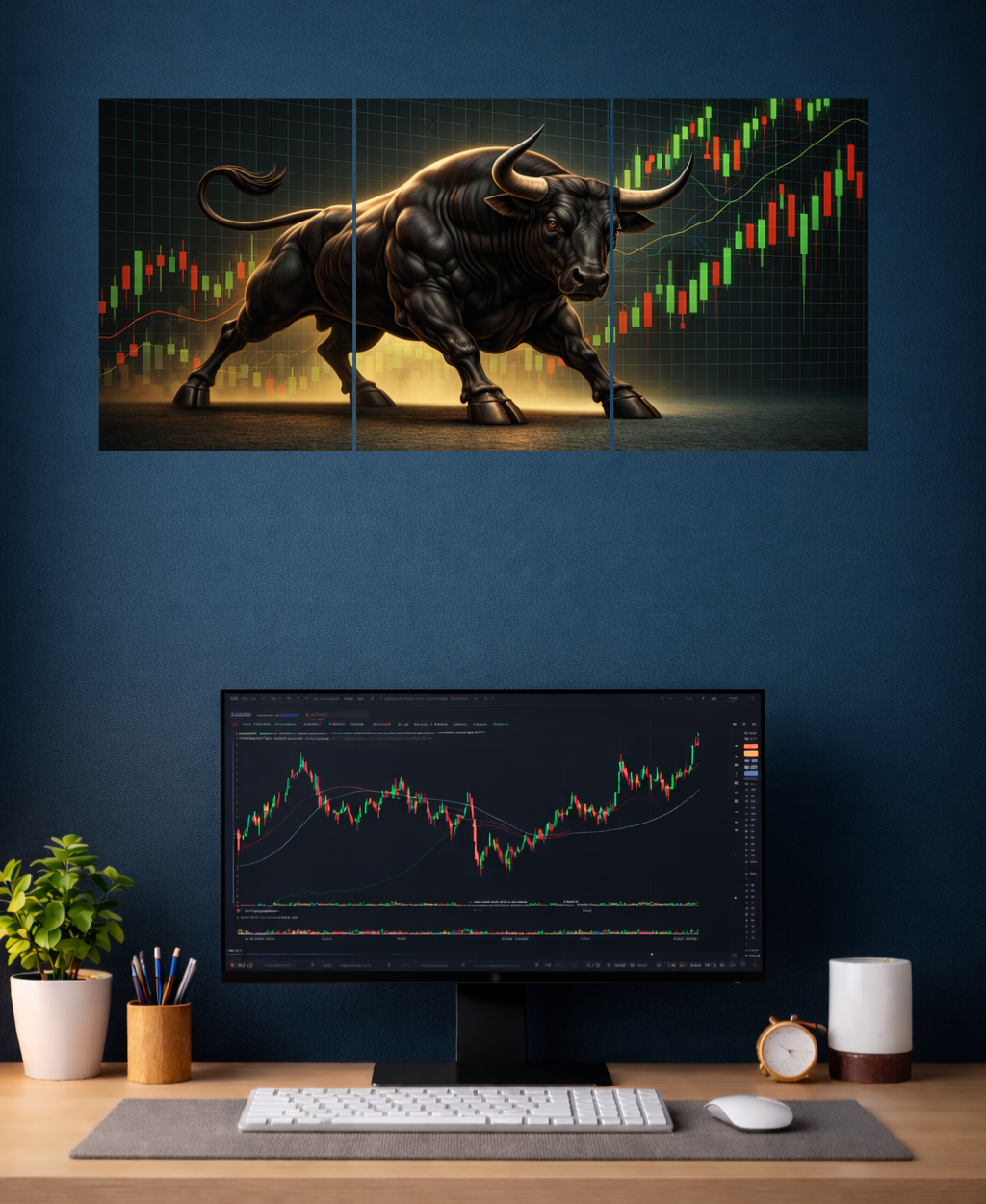 Bull #3 Split Poster