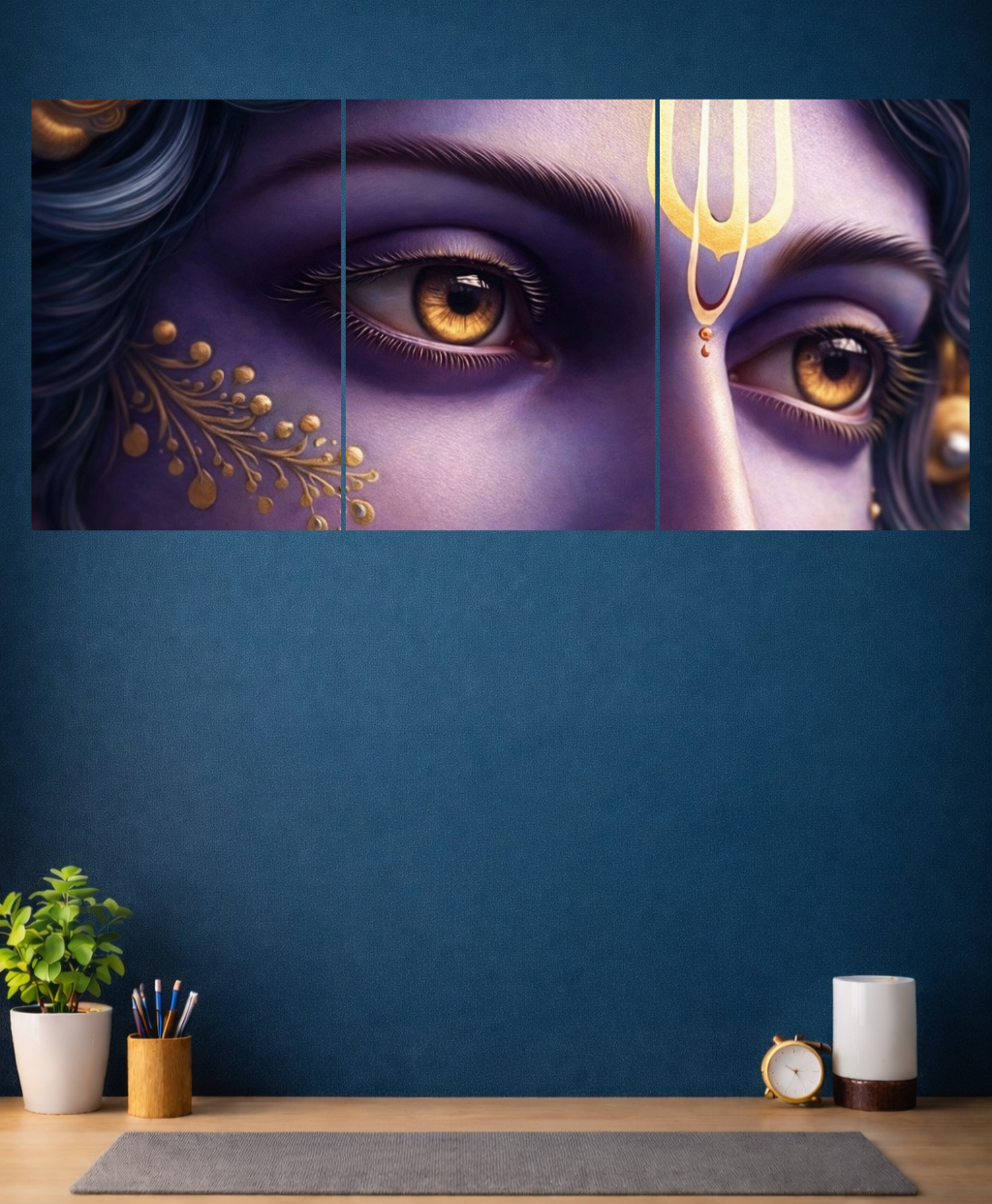 Shree krishna eye 👁️.# 3 split poster