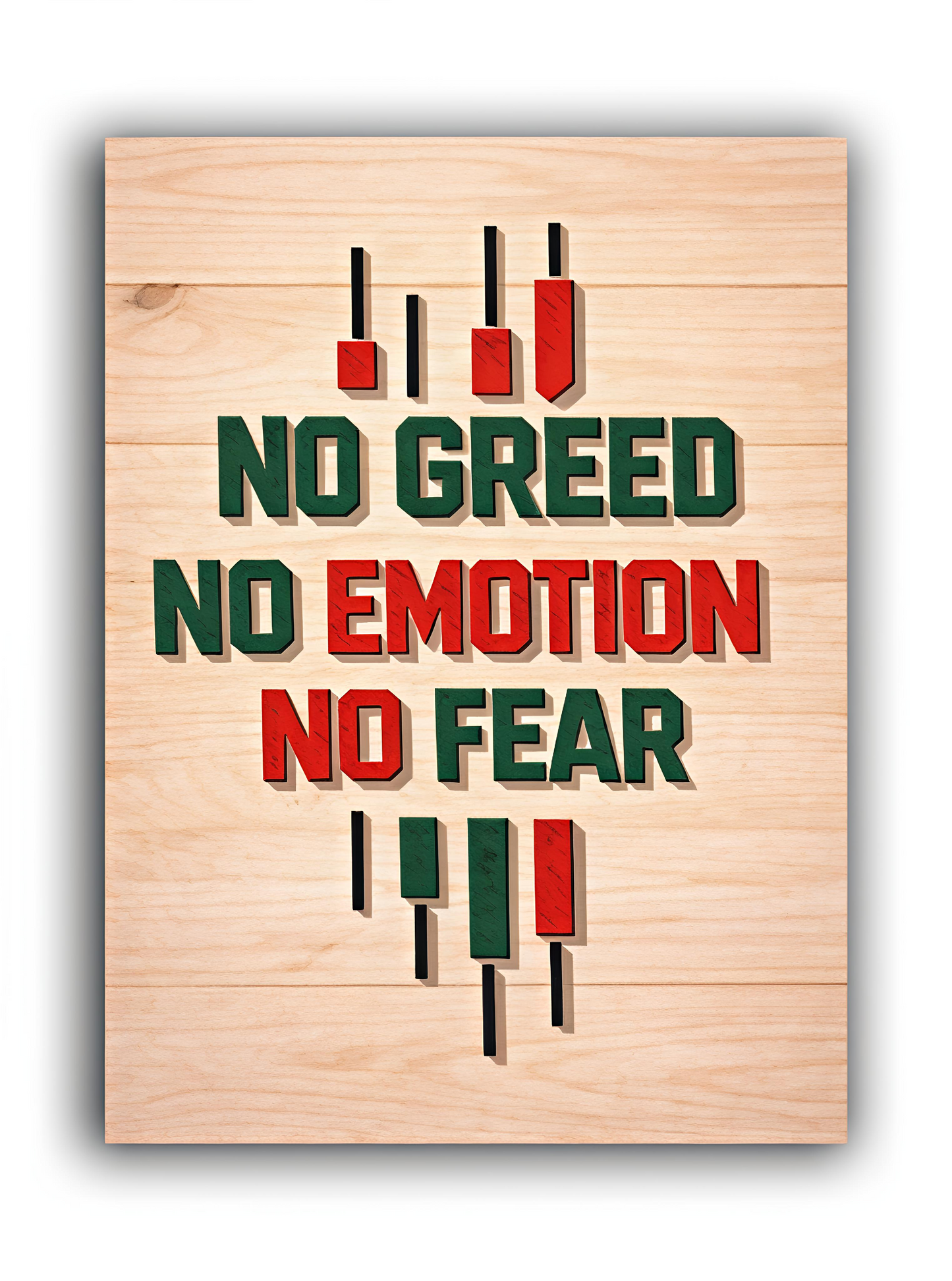 No Greed No Emotion No Fear. Poster