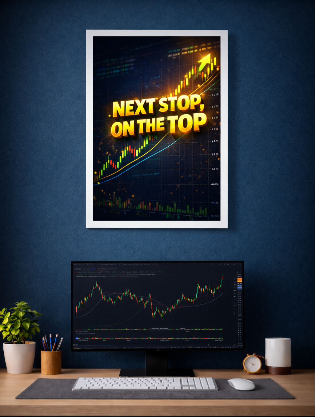 Next stop, on the top. # poster