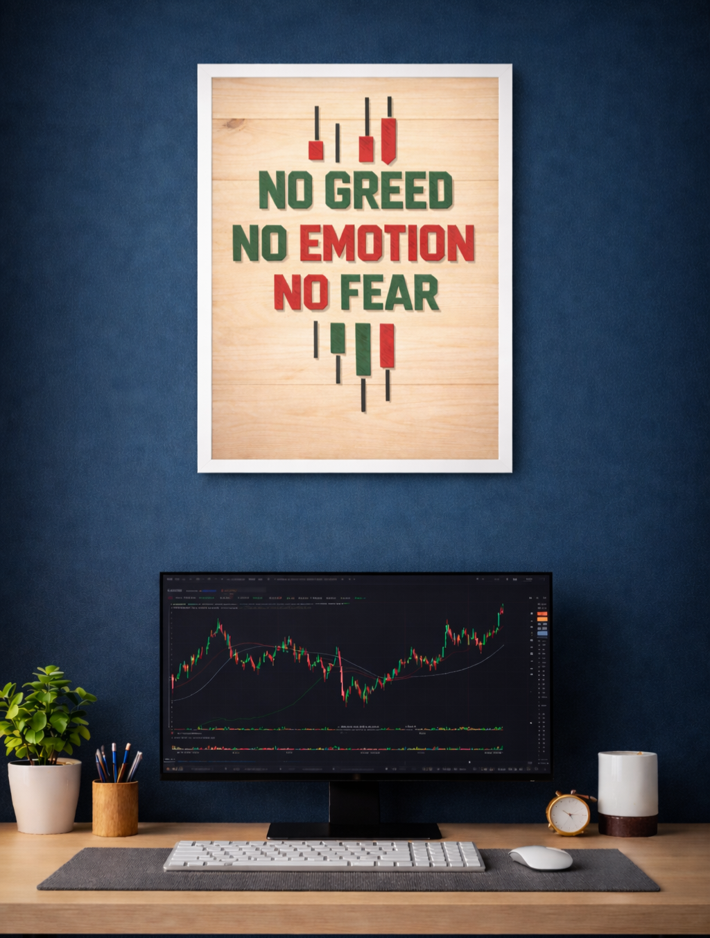 No Greed No Emotion No Fear. Poster