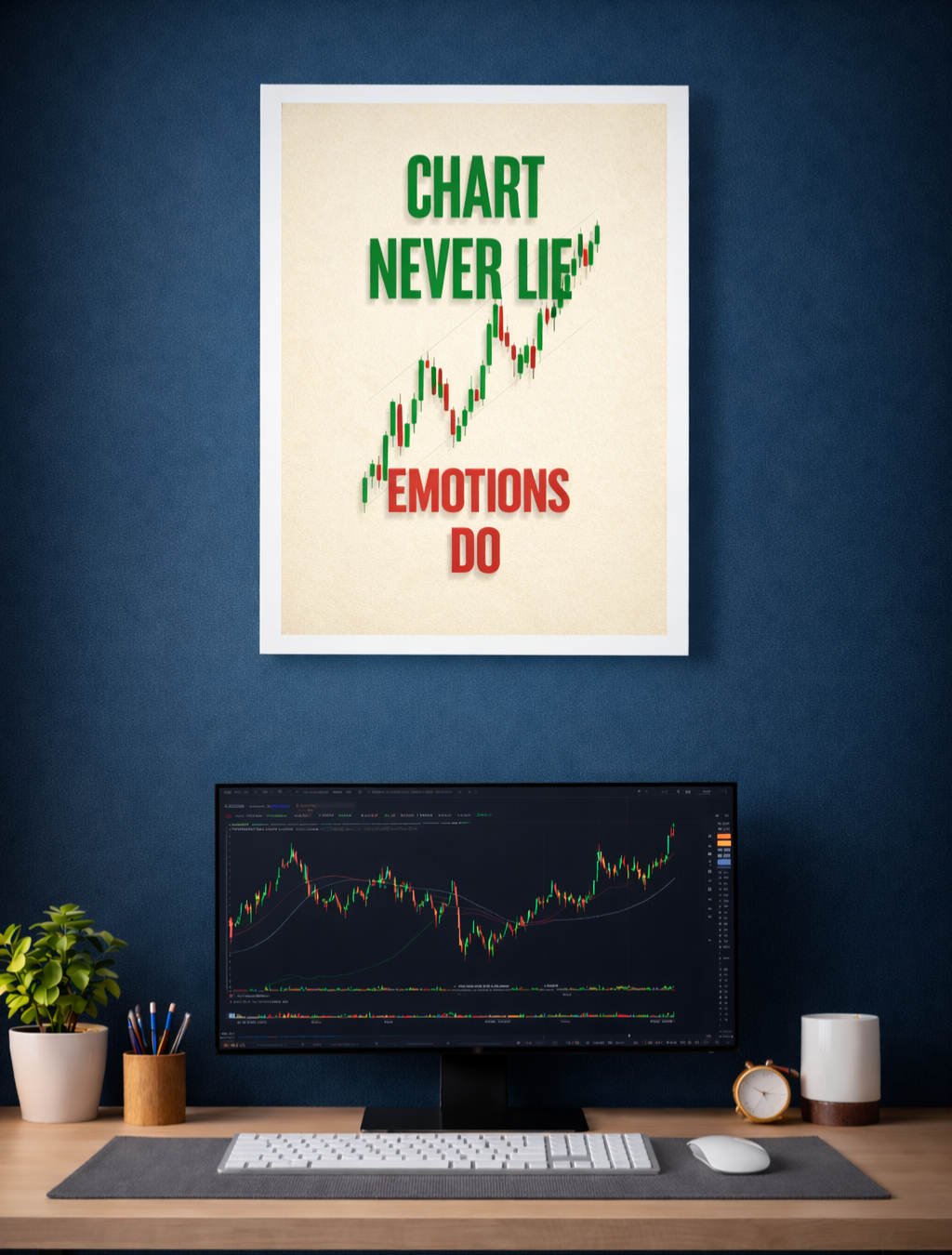 Chart Never Lie, Emotion Do. Poster