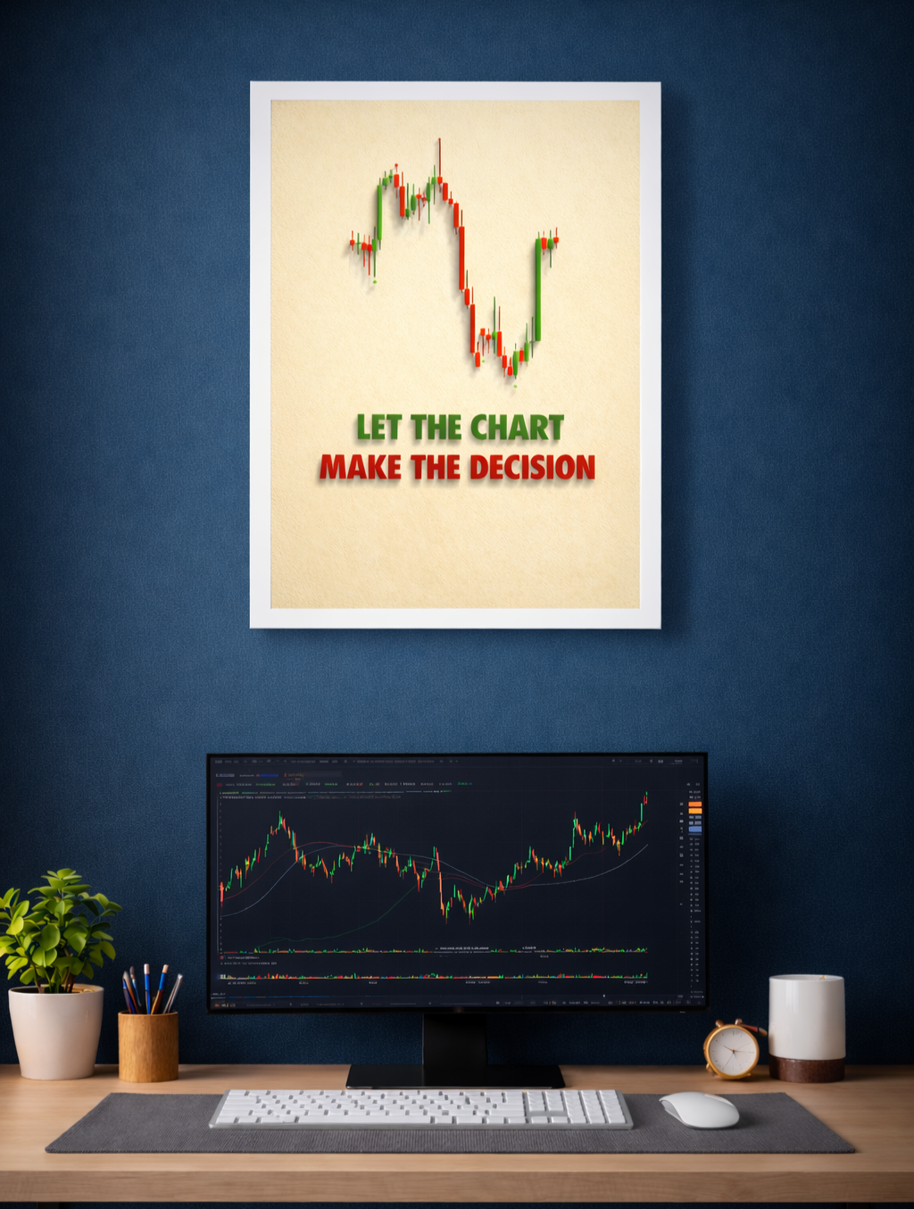 Let The Chart Make The Decision .Poster