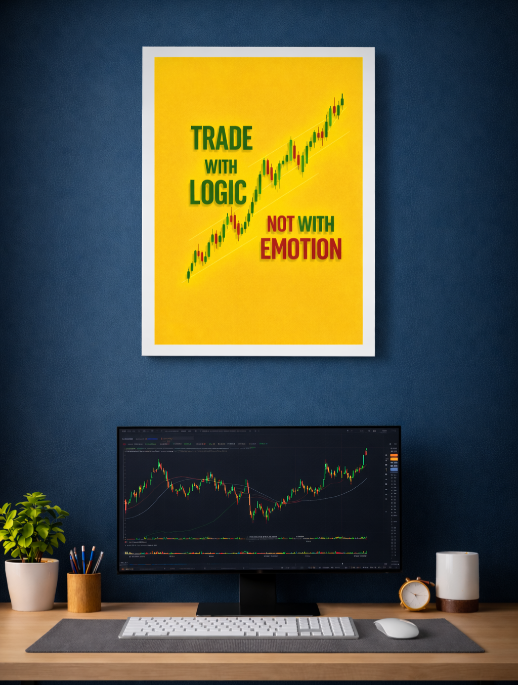 Trade With logic. Poster