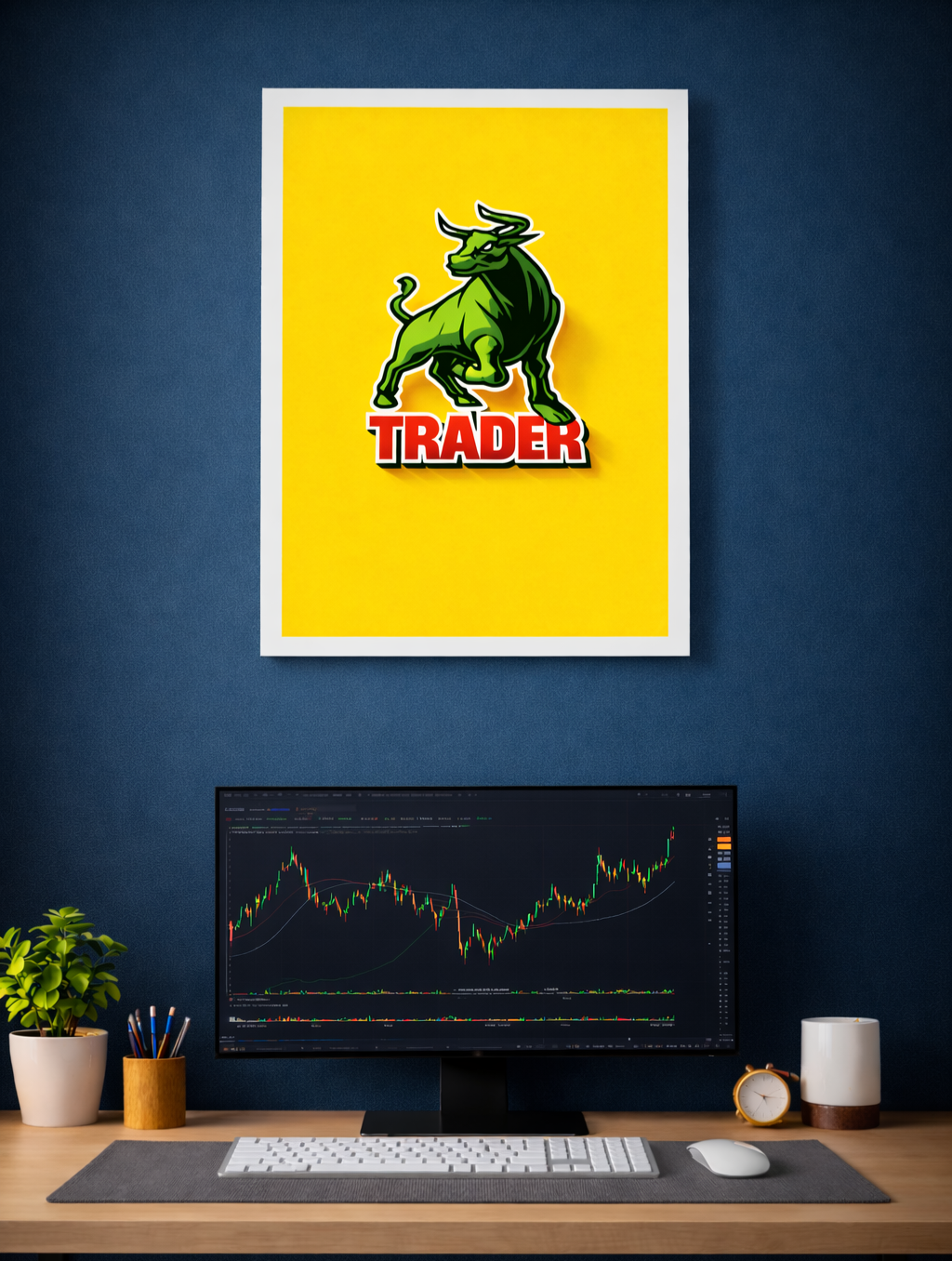 Trader Bull. Poster