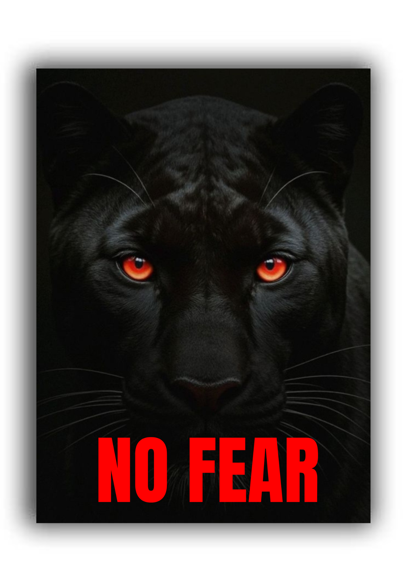 No fear. # Poster